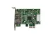 3-poort 2b 1a Low Profile 1394 PCI Express FireWire Adapterkaart