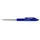 Q-CONNECT balpen The Clicker medium blauw 20 stuks