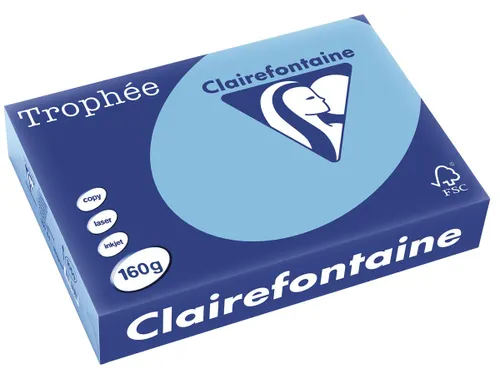 Trophée Pastel Gekleurd papier A4 160 gram Lavendelblauw