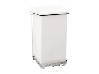 Industriële pedaalemmer 45 Liter Wit - 1