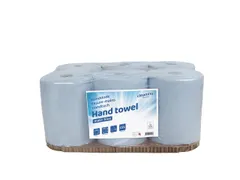 Handdoekrol Cleaninq Matic 2-laags 21cmx150m blauw 6 rollen