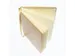 Carnet de croquis PU couverture rigide 80 feuilles A5 jaune ocre