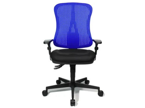 Topstar Bureaustoel HEAD POINT SY Net In Blauw