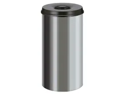 Vlamdovende papierbak RVS 50 Liter