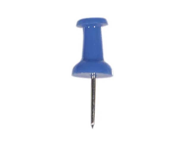 Pushpins Alco doosje a 40 stuks donkerblauw