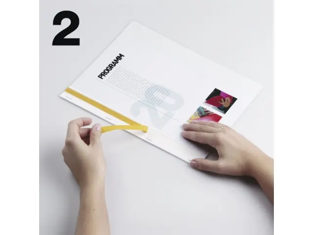 Snelhechtmap Durabind 2250 Wit A4