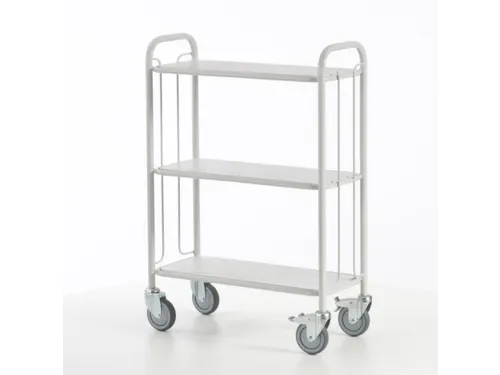 Dossierwagen 150kg 3 Etages 710x290x1100mm Ral7035