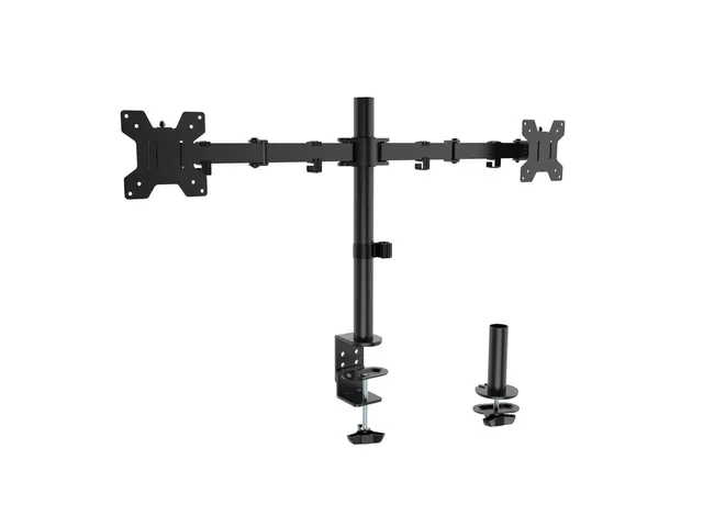 Bras 2 écrans Quantore 17-27 inch noir