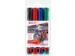 Marqueur edding 300 ogive 1,5-3mm assorti blister 4 pièces