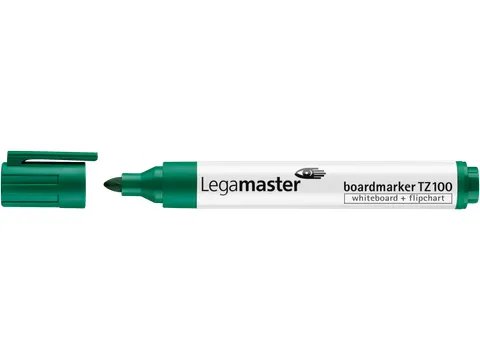 Viltstift Legamaster TZ100 Whiteboard Rond Groen 1.5-3mm
