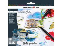 Sketchmarker Eberhard Faber 18 stuks kleuren
