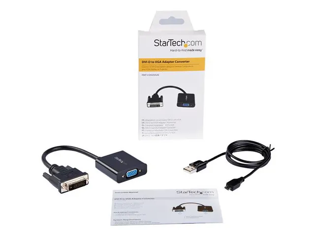 Dvi-d-naar-vga Actieve Adapter / Converterkabel - 1920x1200