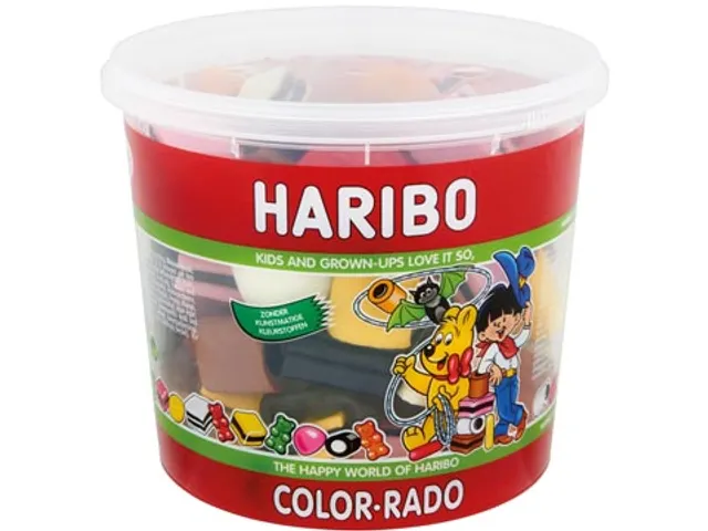 snoepgoed, emmer van 650 g, Color-Rado