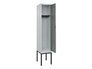 locker,HxBxD 2120x400x500mm,1vak,vak B 400mm,cil.-slot,voetonderstel - 1