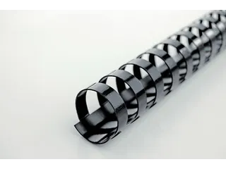 Bindrug GBC 6mm 21-rings A4 zwart 100stuks - 5