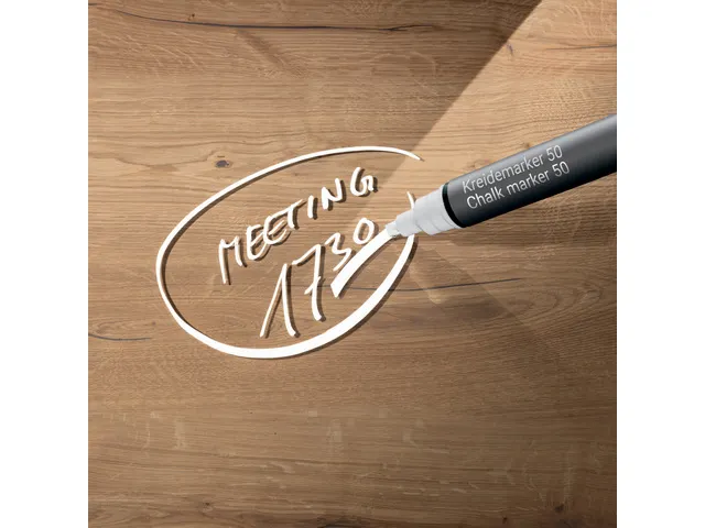 Glas/magneetbord Sigel Artverum 48x48 Natural Wood