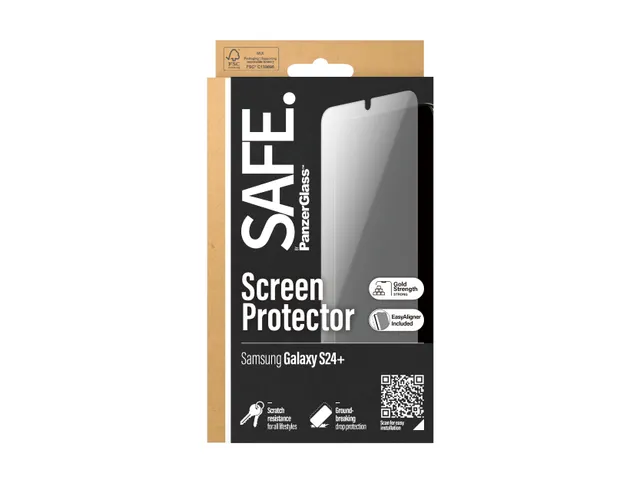 PanzerGlass SAFE. by Screen Protector Samsung Galaxy S24+ | Ultra-W