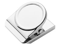 Magneetclip Westcott 45x38mm 2stuks verchroomd