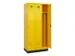 armoire vestiaire noir et blanc,HxlxP 1950x900x500mm,3compart.