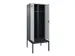 locker met bank,voor scheiding van kleding,HxBxD 2120x800x815mm,2vak