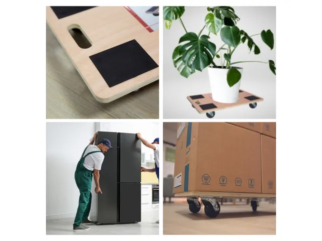 Meubelverplaatser 650x400mm 400kg