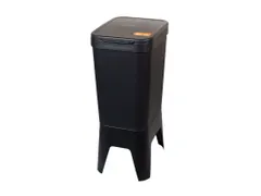 Duurzame afvalbak BonTon CircuBin 40 Liter Antraciet Deksel