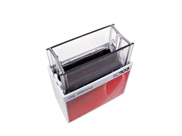 Tekststempel Colop Printer 20 +bon 4regels 38x14mm blauw