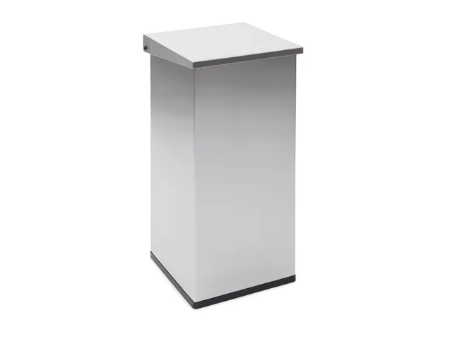 Vuurbestendige afvalbak Carro-Lift met demper 55 Liter RVS