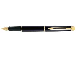 Vulpen Waterman Hémisphère Black Gold GT Fijn Blauwe inkt
