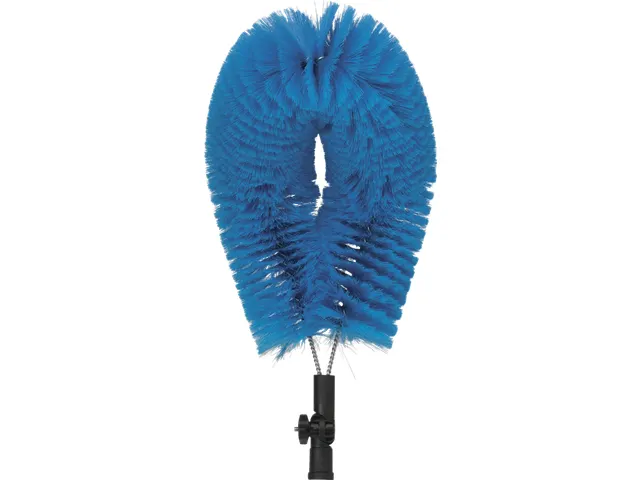 Hygiene 5371-3 buizenborstel blauw zachte vezels verstelbaar 530mm