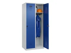 locker,HxBxD 1850x800x500mm,2vak,vak B 400mm,draaigrendel
