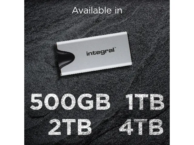 SSD Integral SlimXpress Portable USB-C 500GB