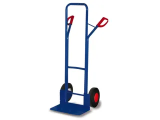 Steekwagen Voor Kratten 250kg 1305x570mm Staal Massief Rubber Banden - 1
