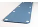 Akoestische PET-vilt trapezium stroken blauw 30x120cm 6 stuks