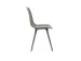 Chaise Visiteur 4 Pieds Gris Coque assise Plastique Gris