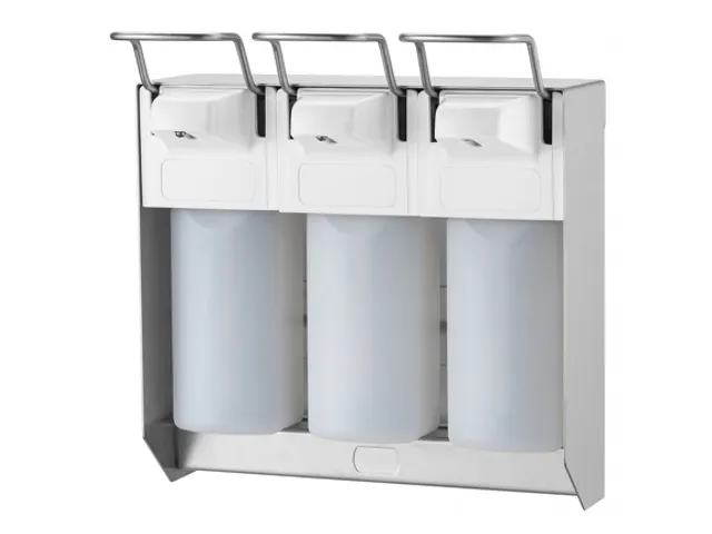 Distributeur Savon-Désinfectant-Lotion KB TRIO levier 1000ml MQTV05E