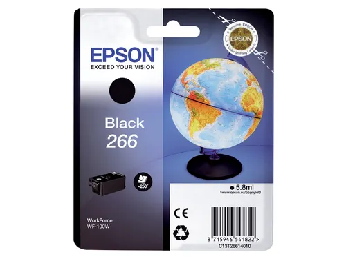 Inktcartridge Epson 266 T2661 Zwart C13T26614010