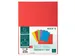 50 dossiermappen met 1 klep ROCK''S 220 24x32cm Rood