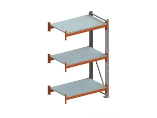 Breedvakstelling Aanbouwveld 2200x1385x800mm 3 Stalen Legborden - 1