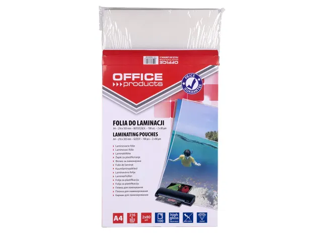 Office Products lamineerhoes A4 200 micron pak van 100 stuks