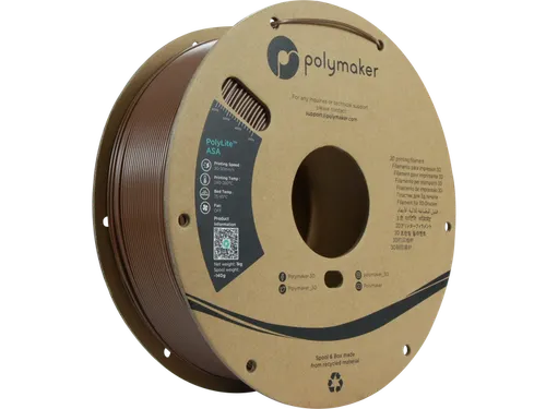 ASA 1,75mm bruin 1kg PolyLite 3D Filament