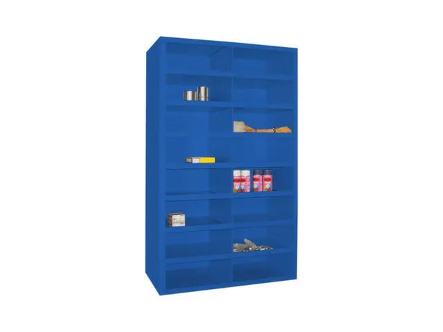 Vakkenstelling,HxBxD 1800x1000x500mm,8x2vakken,RAL5010