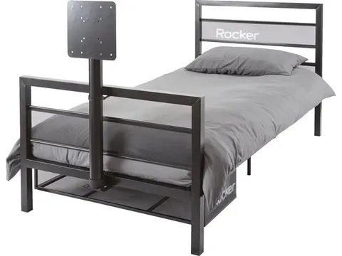 Xrocker Single Tv Gaming Bed zwart kind 190x90cm