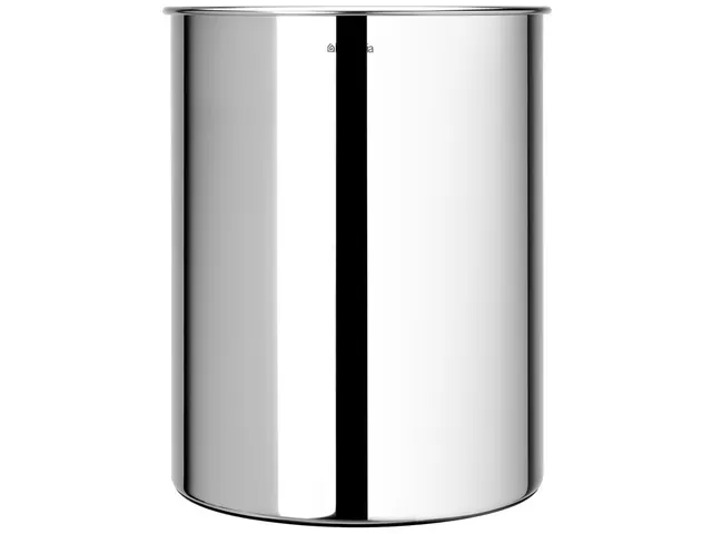 Prullenbak 15 Liter Chroom