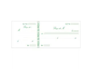Bonboek ontvangstbew ijs 10,5x16,5 50bl - 1