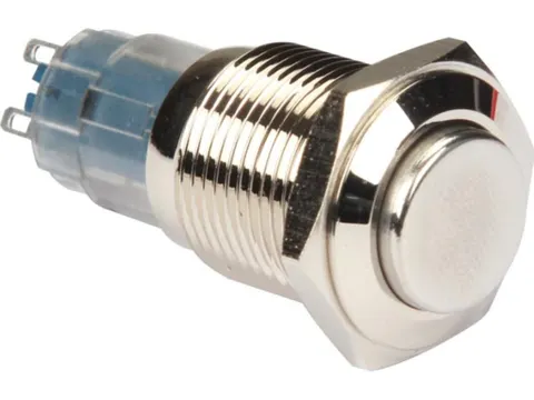 Hoge Ronde Metalen Schakelaar Dpdt 2NO 2NC