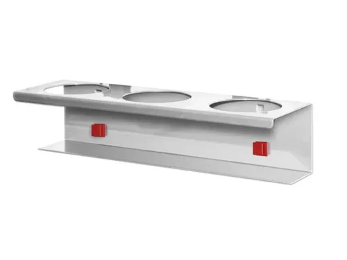 Abax Ronde Bekerhouder Voor Geperforeerde Platen D 70mm B 300mm