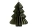 Decoris 3D papier hanger Kerstboom 15cm Groen