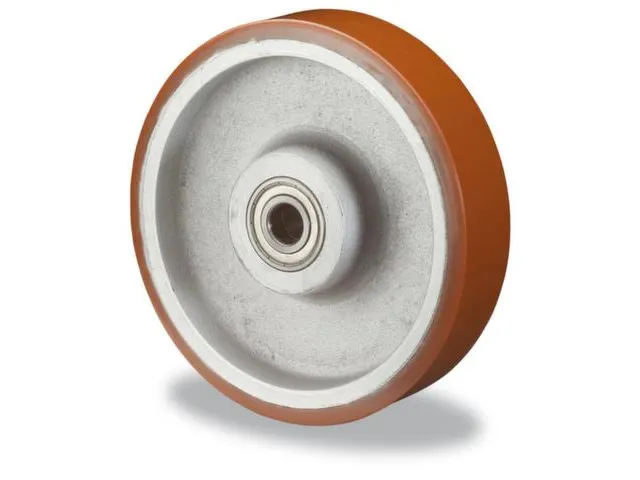 Wiel Velg Gietijzer Pu-Band Øxb 200X50Mm Draagverm. 1000Kg