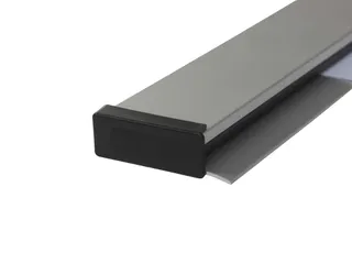 Paperrail 200cm aluminium grijs - 4